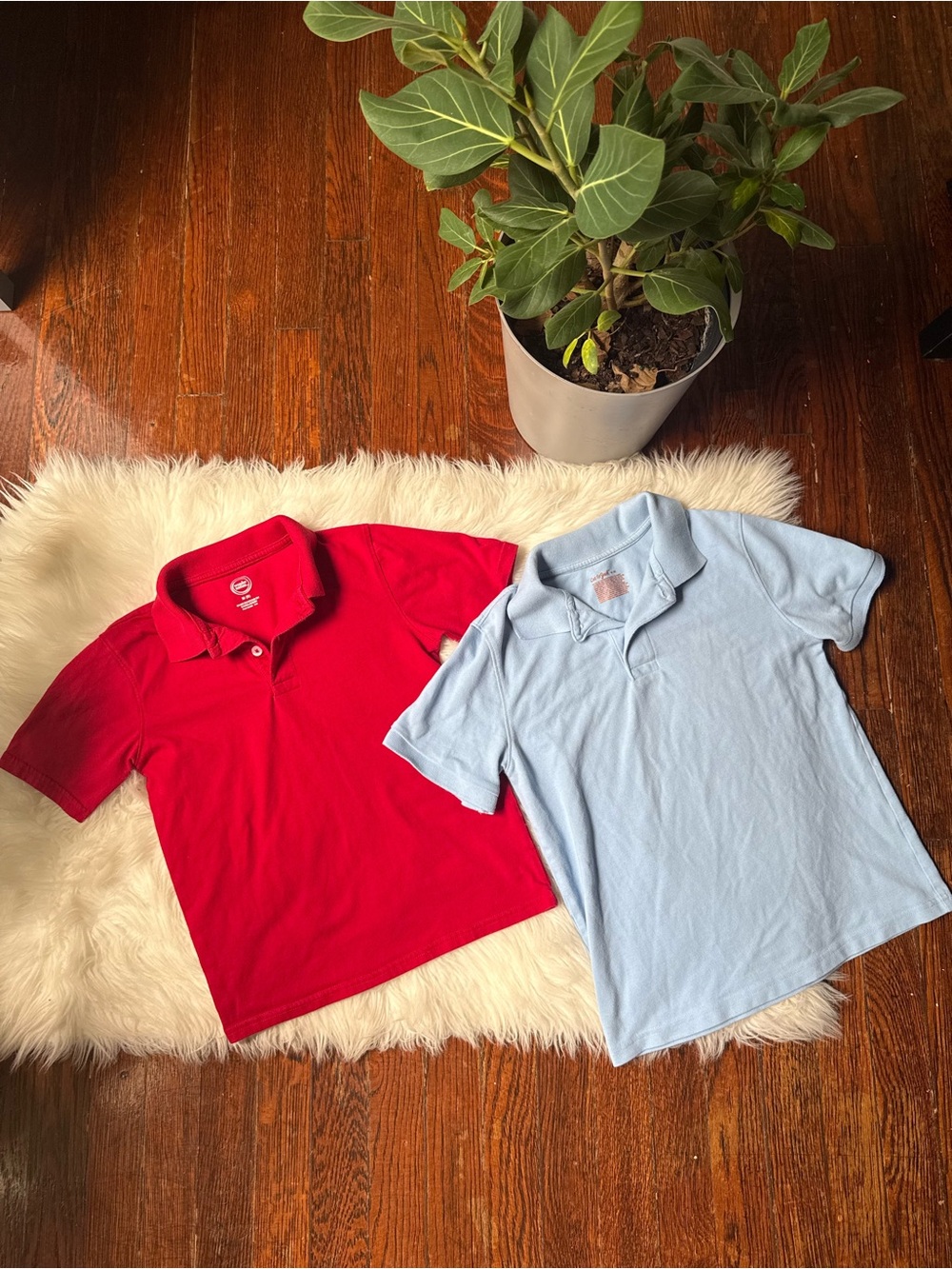 Boys Uniform Polo Shirt Bundle Medium Wonder Nation Cat & Jack